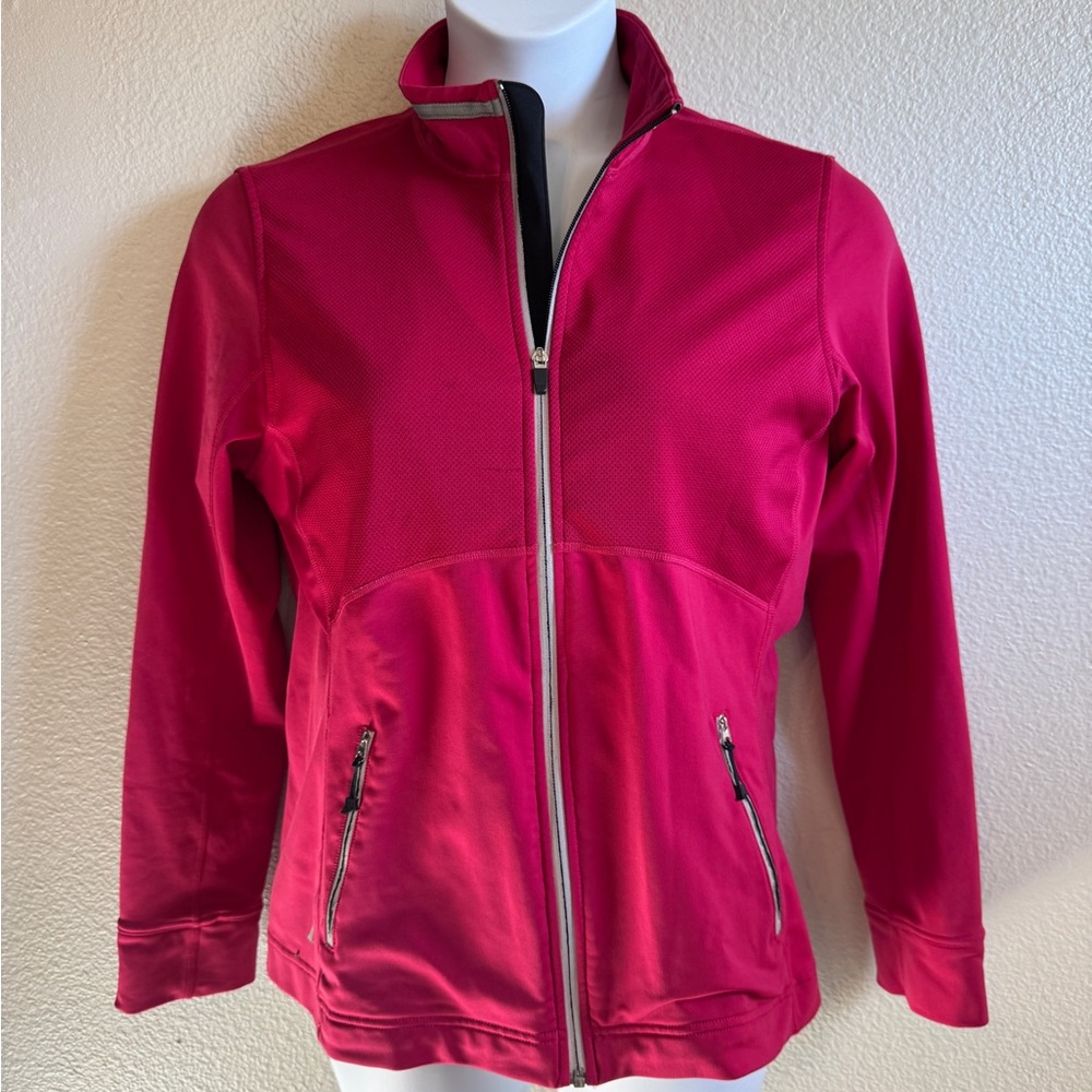 SKIRTSPORTS Full-Zip Active Jacket – Raspberry Pink – Size Large